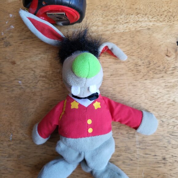 Sesame Street Benny Rabbit Bean Bag 9" Plush Toy Tyco 1997 VTG GUC SEE PICTURES - Picture 5 of 6